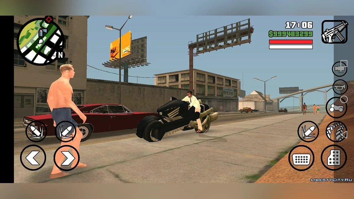 FFAC7 Bike for Mobile / GTA San Andreas (iOS, Android)
