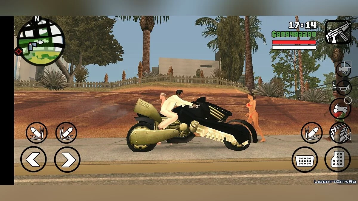 FFAC7 Bike for Mobile / GTA San Andreas (iOS, Android)