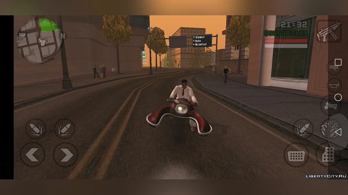 Moto Futurista only DFF / GTA San Andreas (iOS, Android)