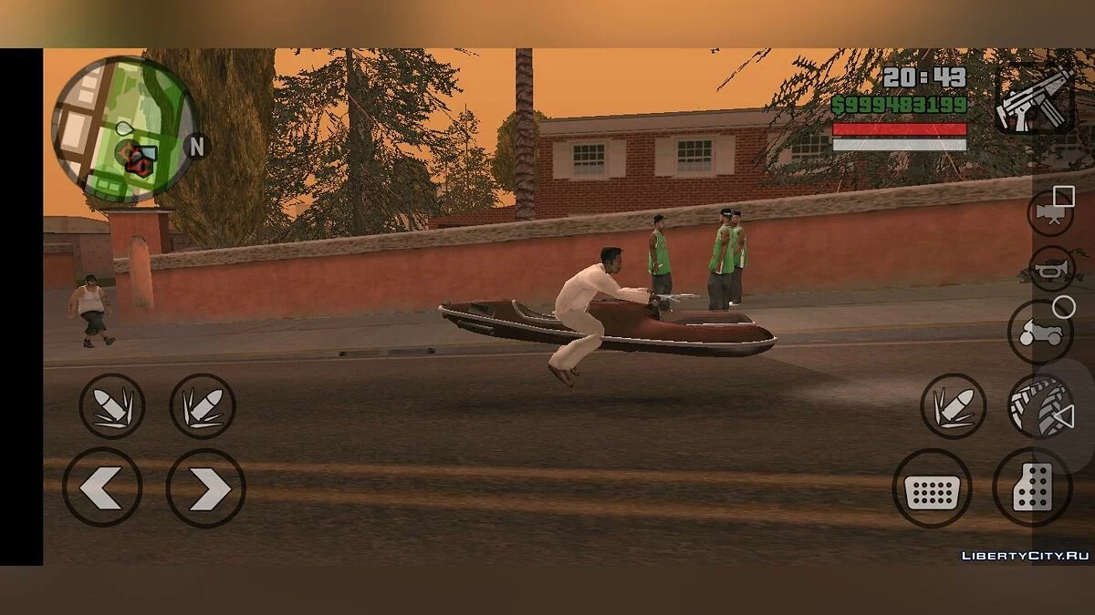 Moto Futurista only DFF / GTA San Andreas (iOS, Android)