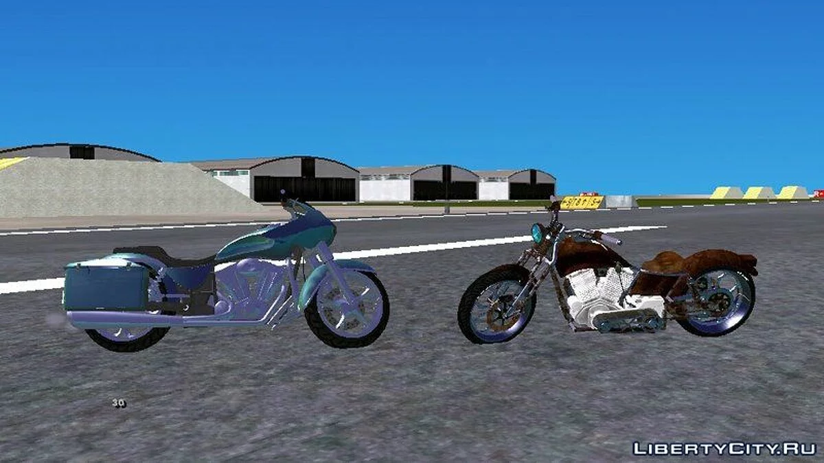 Пак мотоциклов из GTA 5 / GTA San Andreas (iOS, Android)