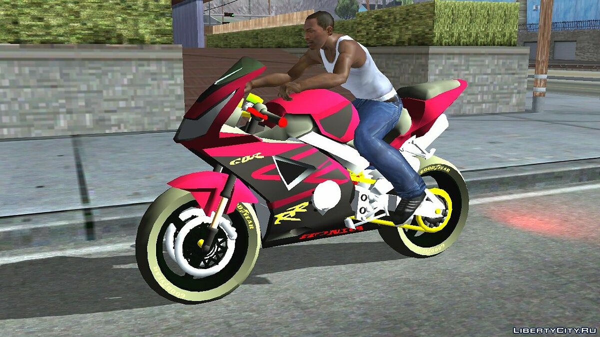 Скачать Honda CBR 1000 RR (только DFF) для GTA San Andreas (iOS, Android)