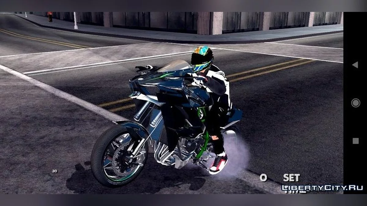 Kawasaki Ninja H2R  / GTA San Andreas (iOS, Android)