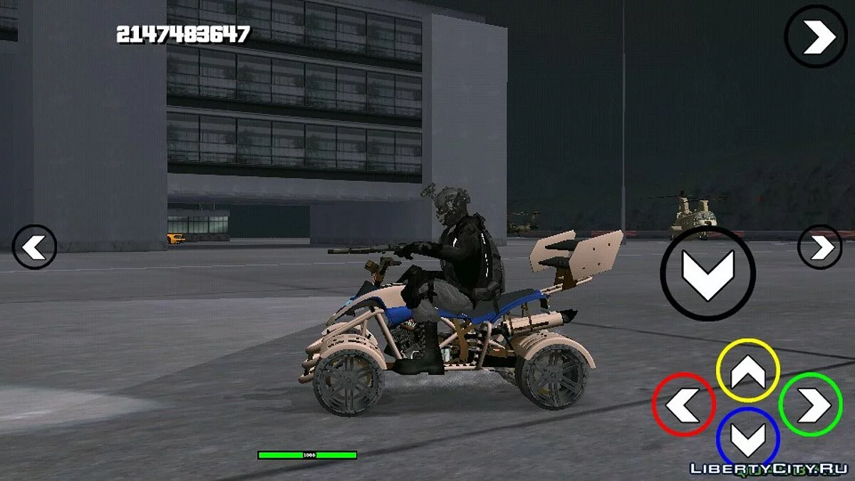 Квадроцикл из GTA 5 (только DFF) / GTA San Andreas (iOS, Android)