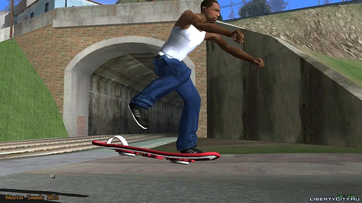 Антигравитационный ховерборд (только DFF) / GTA San Andreas (iOS, Android)