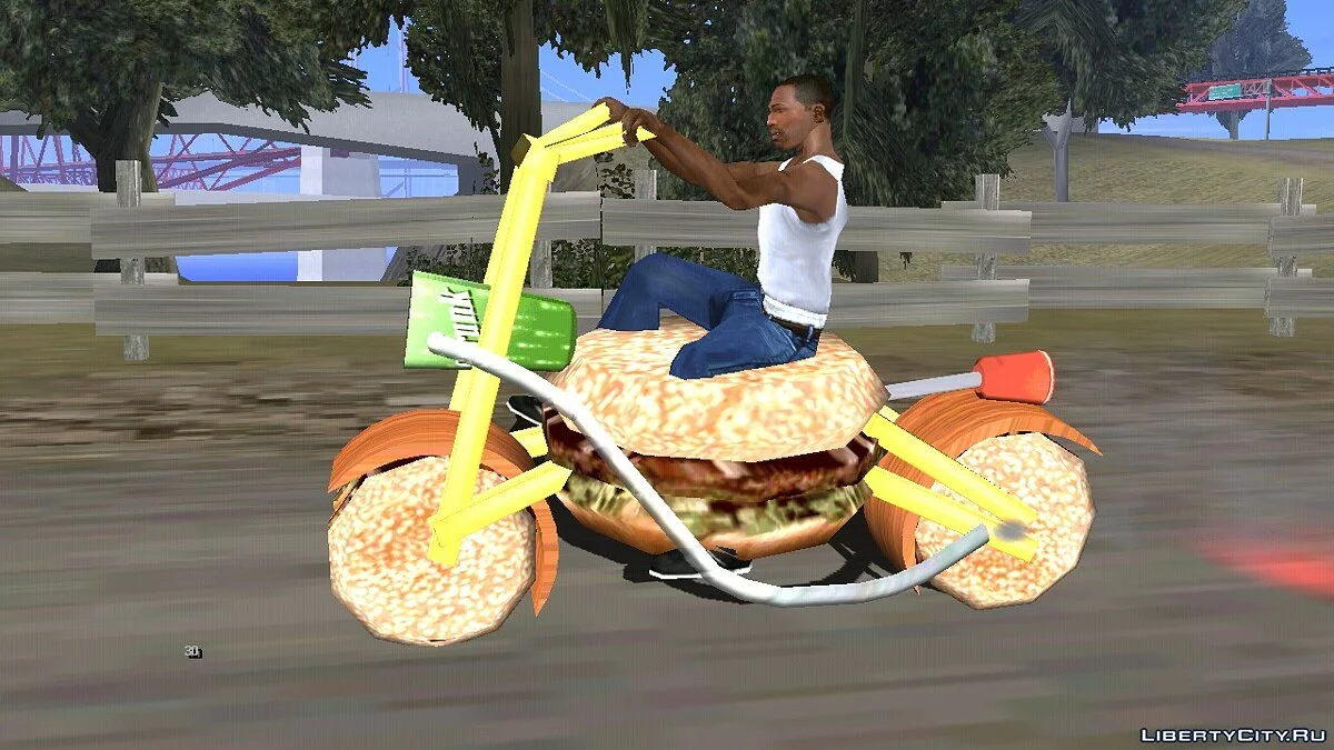 Бургер байк / GTA San Andreas (iOS, Android)