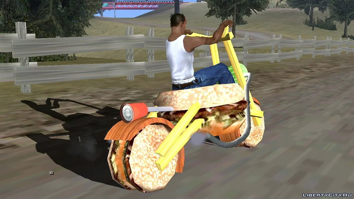 Бургер байк / GTA San Andreas (iOS, Android)