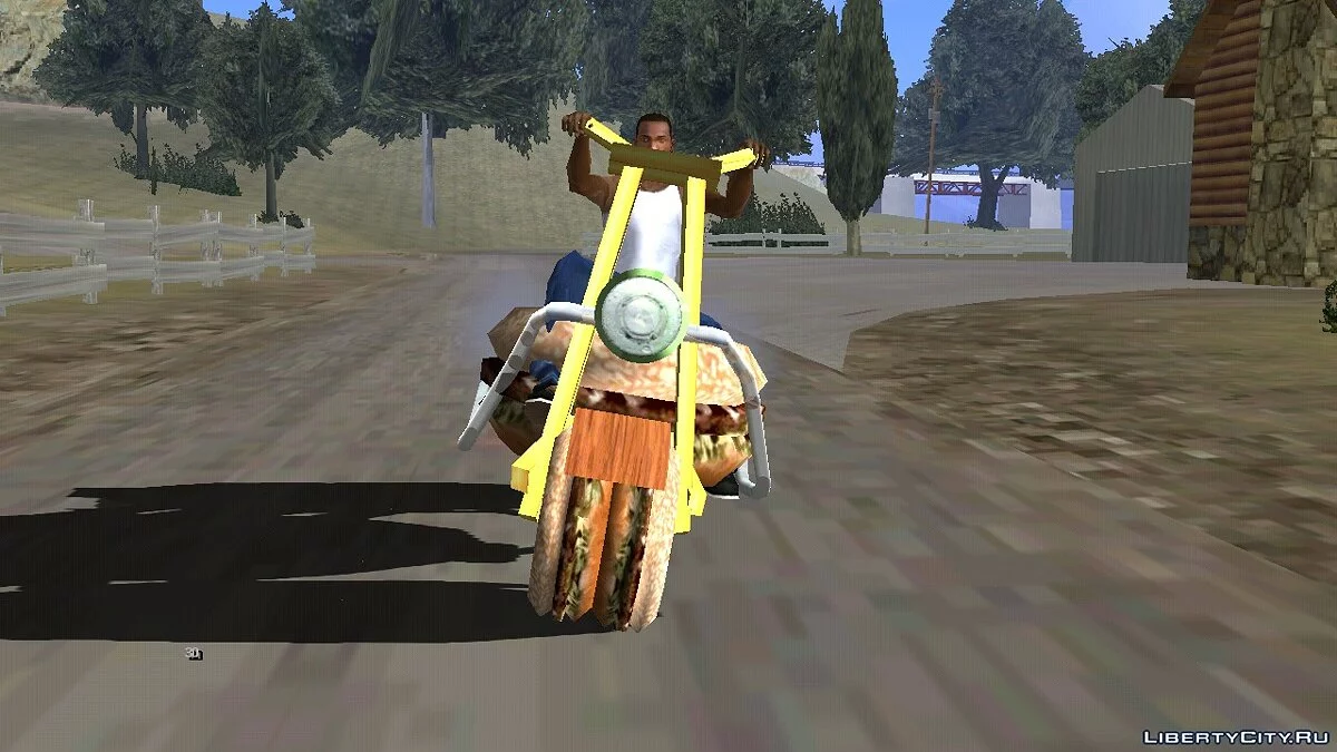 Бургер байк / GTA San Andreas (iOS, Android)