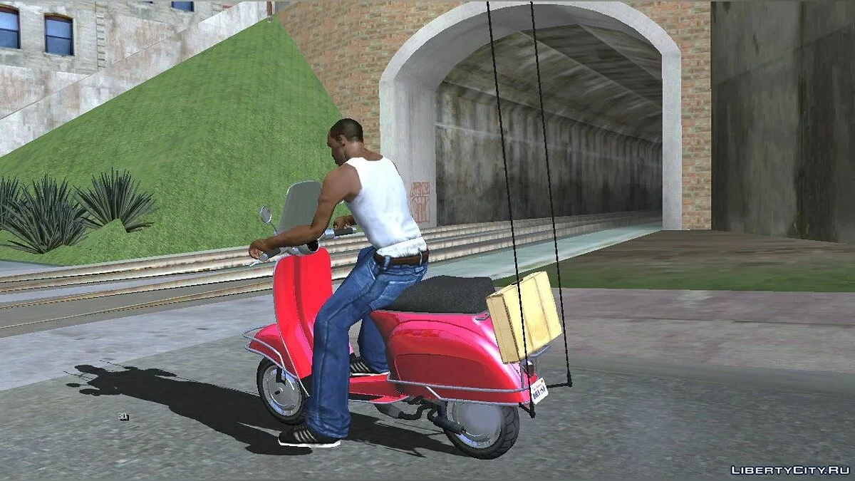 Pegassi Faggio из GTA 5 / GTA San Andreas (iOS, Android)