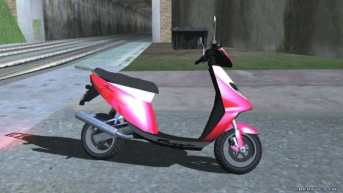 Pegassi Faggio Sport из GTA 5 / GTA San Andreas (iOS, Android)