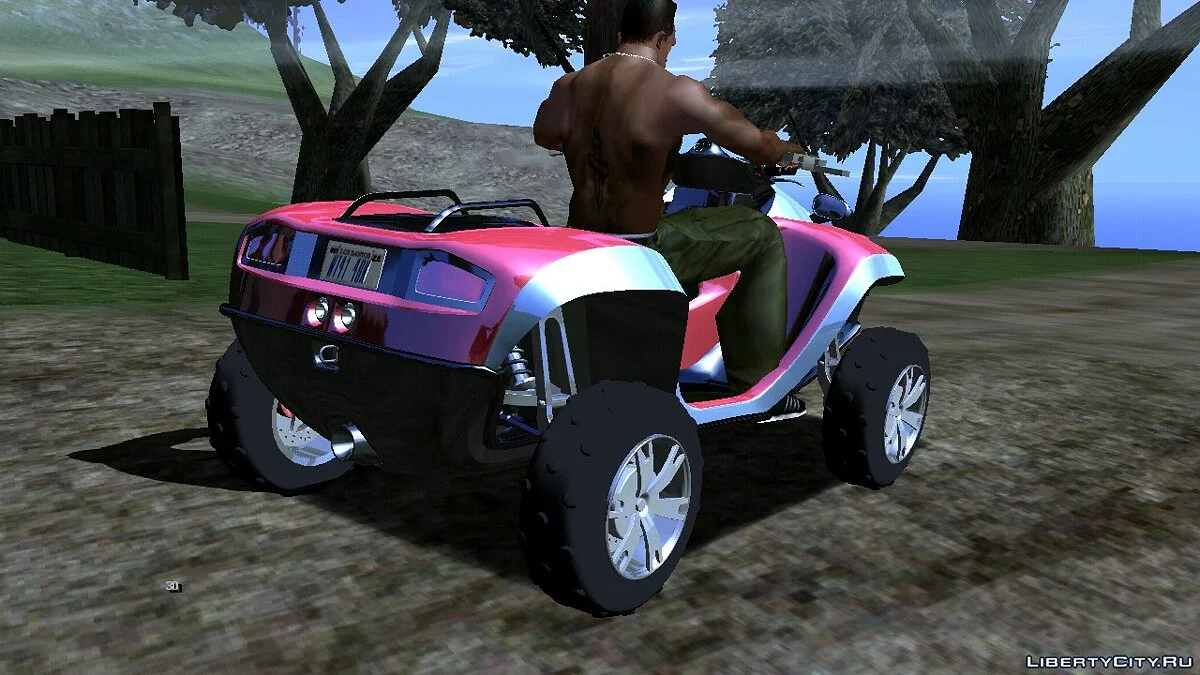 Blazer Aqua из GTA 5 / GTA San Andreas (iOS, Android)