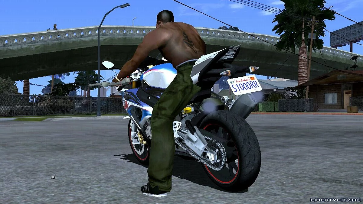BMW s1000rr / GTA San Andreas (iOS, Android)