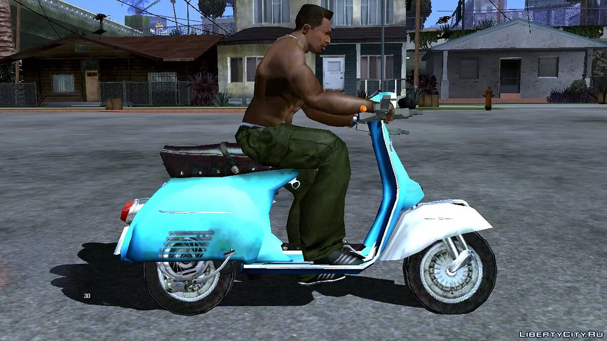 Vespa 180 SuperSport  / GTA San Andreas (iOS, Android)
