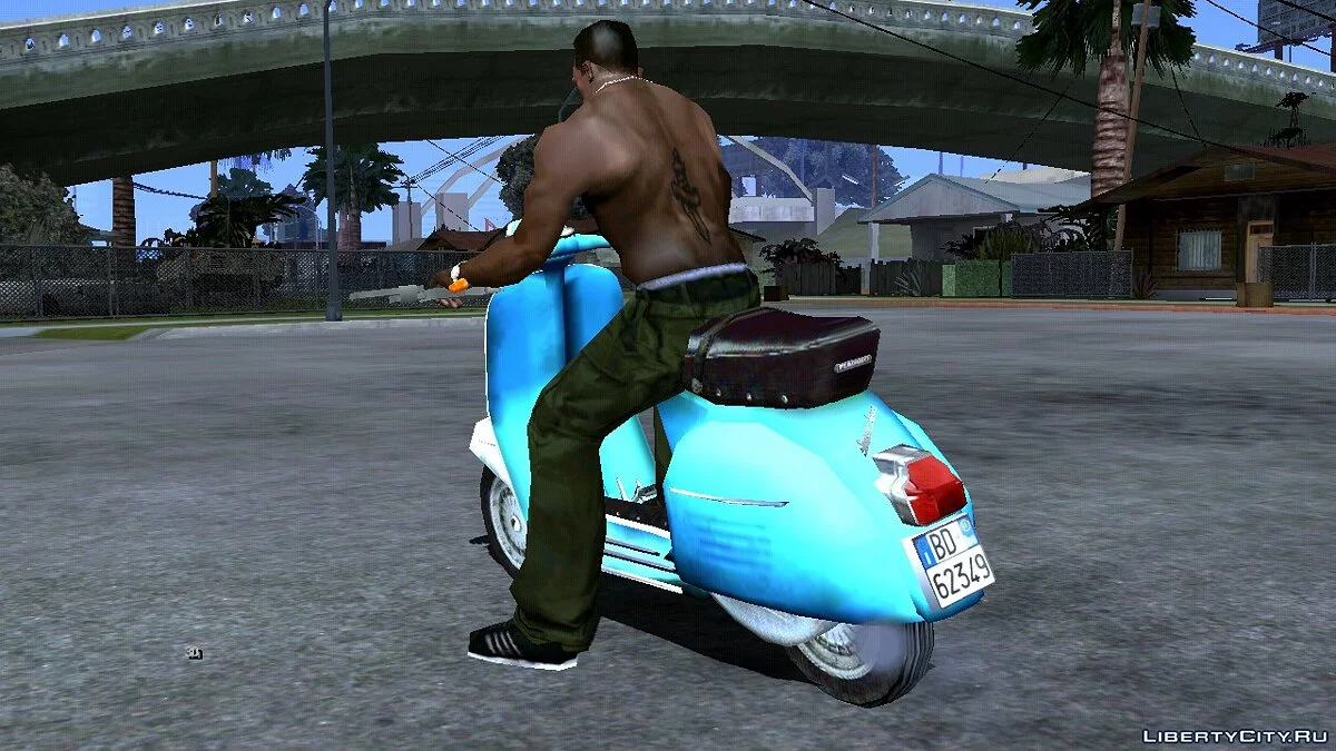 Vespa 180 SuperSport  / GTA San Andreas (iOS, Android)