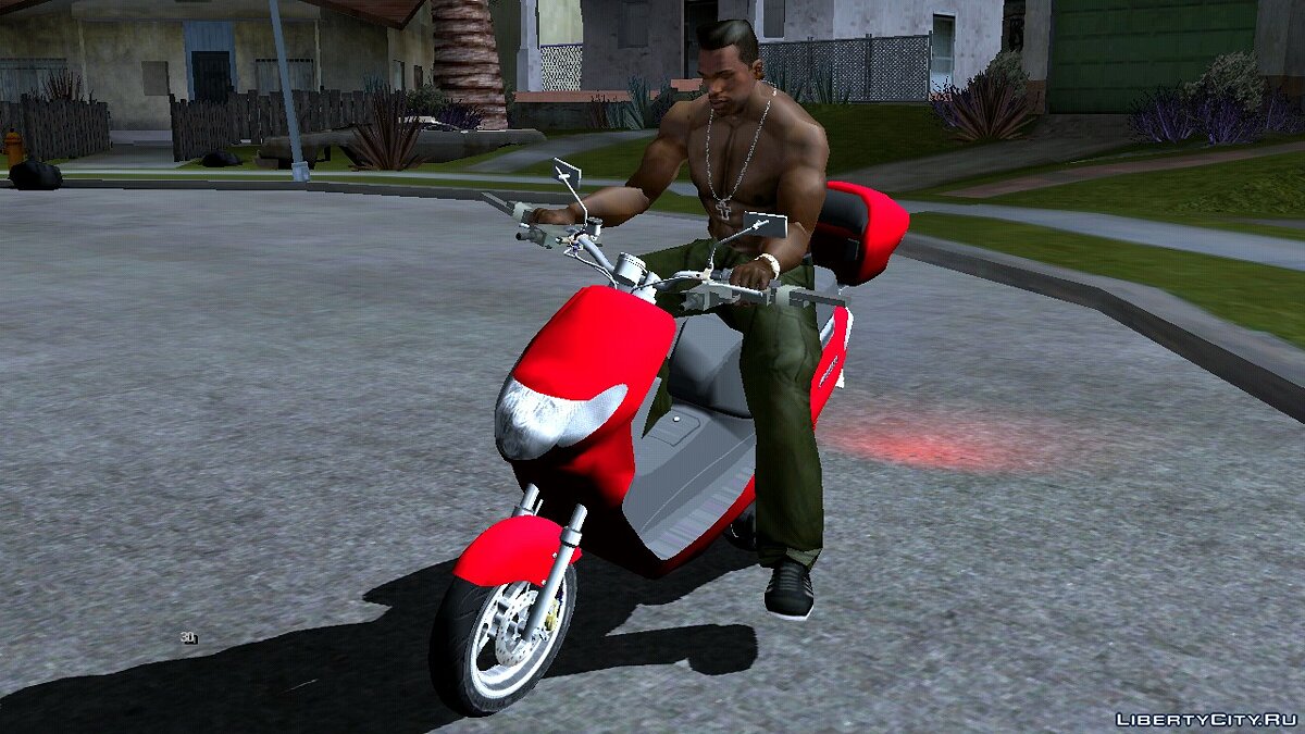 Скачать Suzuki Scooter для GTA San Andreas (iOS, Android)