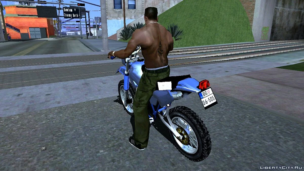 Yamaha DT180 / GTA San Andreas (iOS, Android)