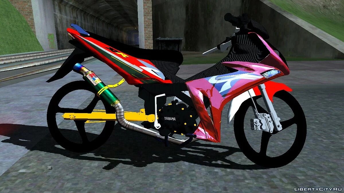 Yamaha X1R Merah Open / GTA San Andreas (iOS, Android)