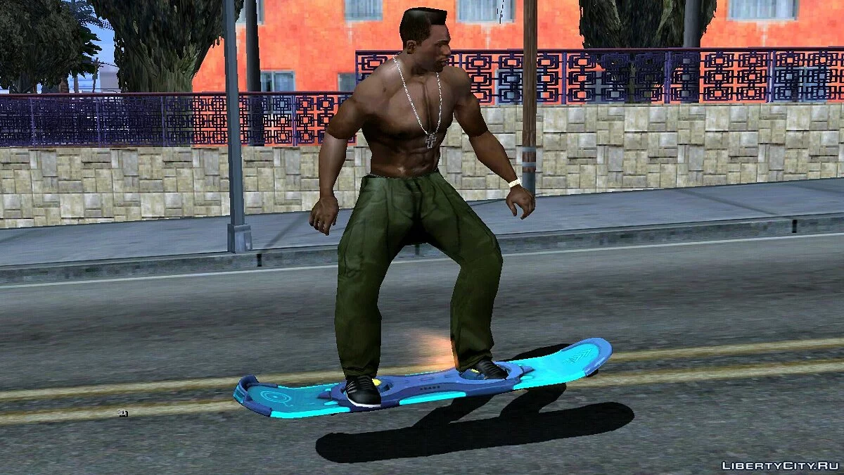 Дрифт борд из Фортнайт / GTA San Andreas (iOS, Android)