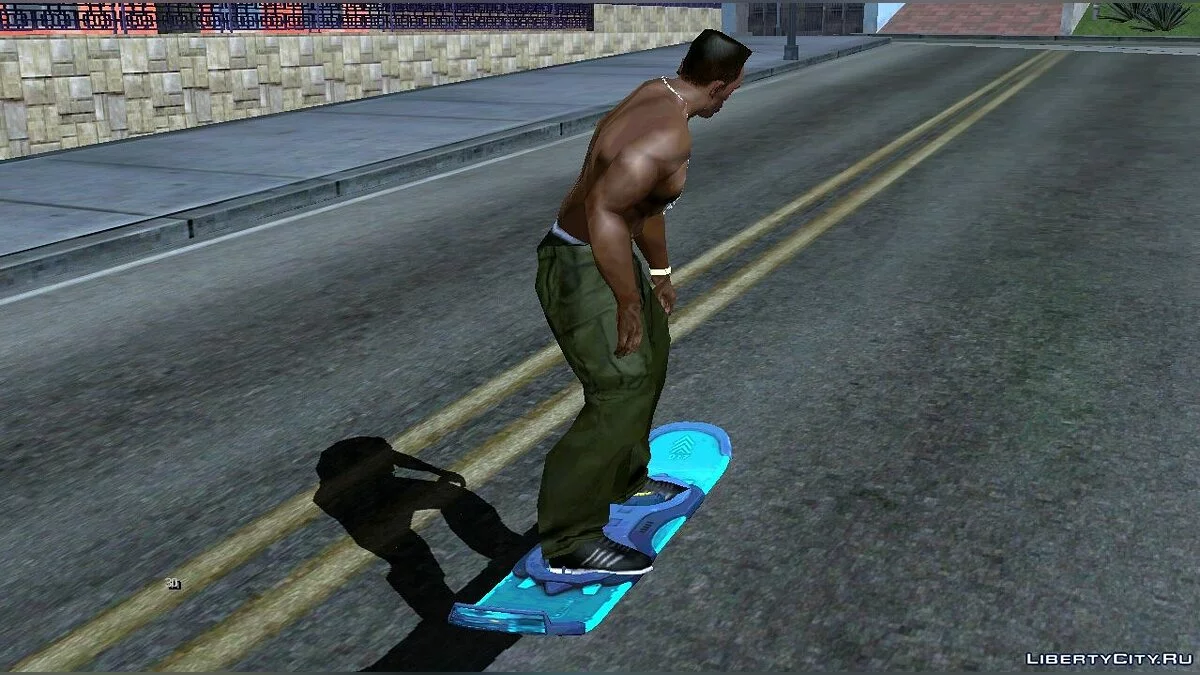 Дрифт борд из Фортнайт / GTA San Andreas (iOS, Android)