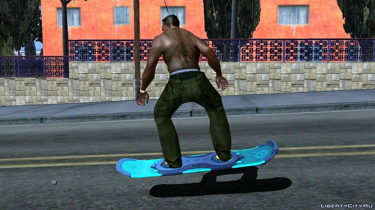Дрифт борд из Фортнайт / GTA San Andreas (iOS, Android)
