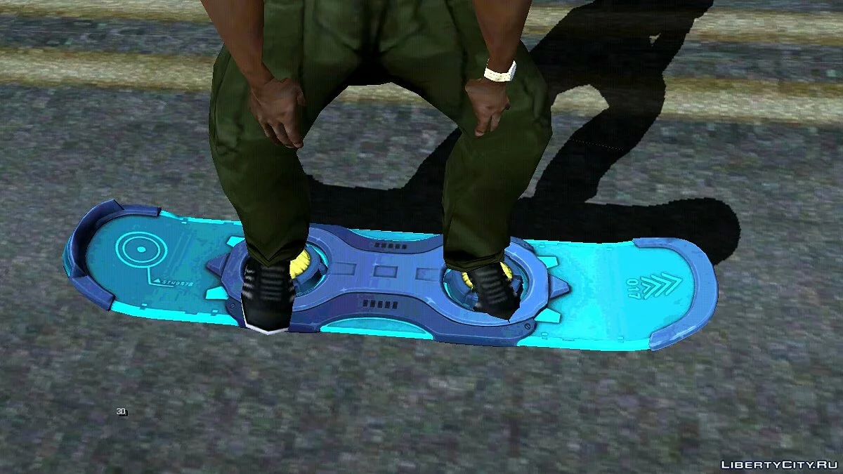 Дрифт борд из Фортнайт / GTA San Andreas (iOS, Android)