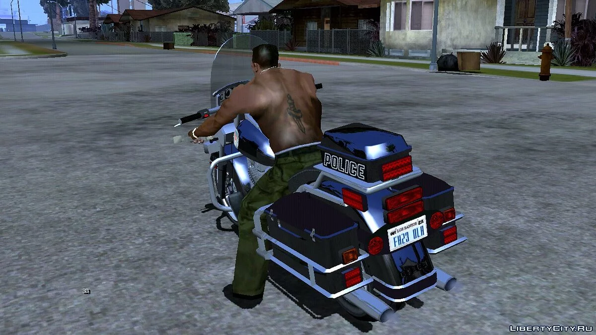 Полицейский мотоцикл из GTA 5 / GTA San Andreas (iOS, Android)