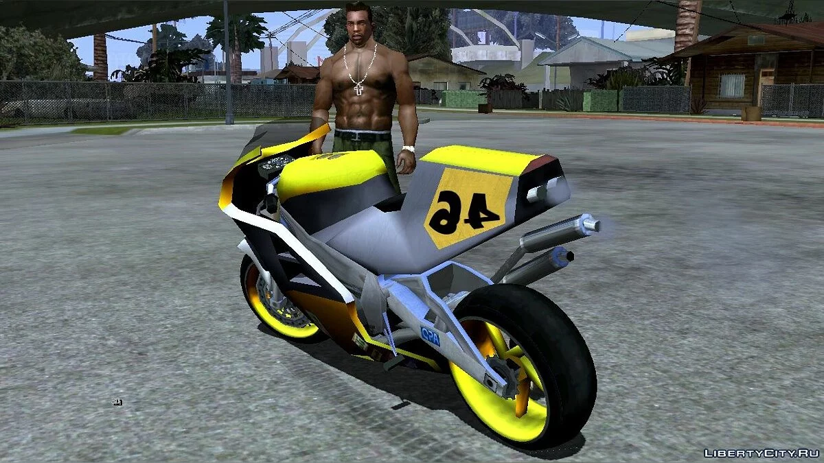 Проект байки - NRG500 / GTA San Andreas (iOS, Android)