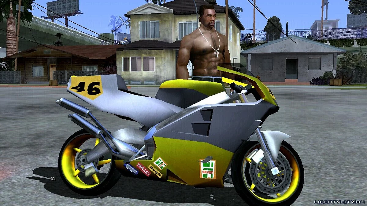 Проект байки - NRG500 / GTA San Andreas (iOS, Android)
