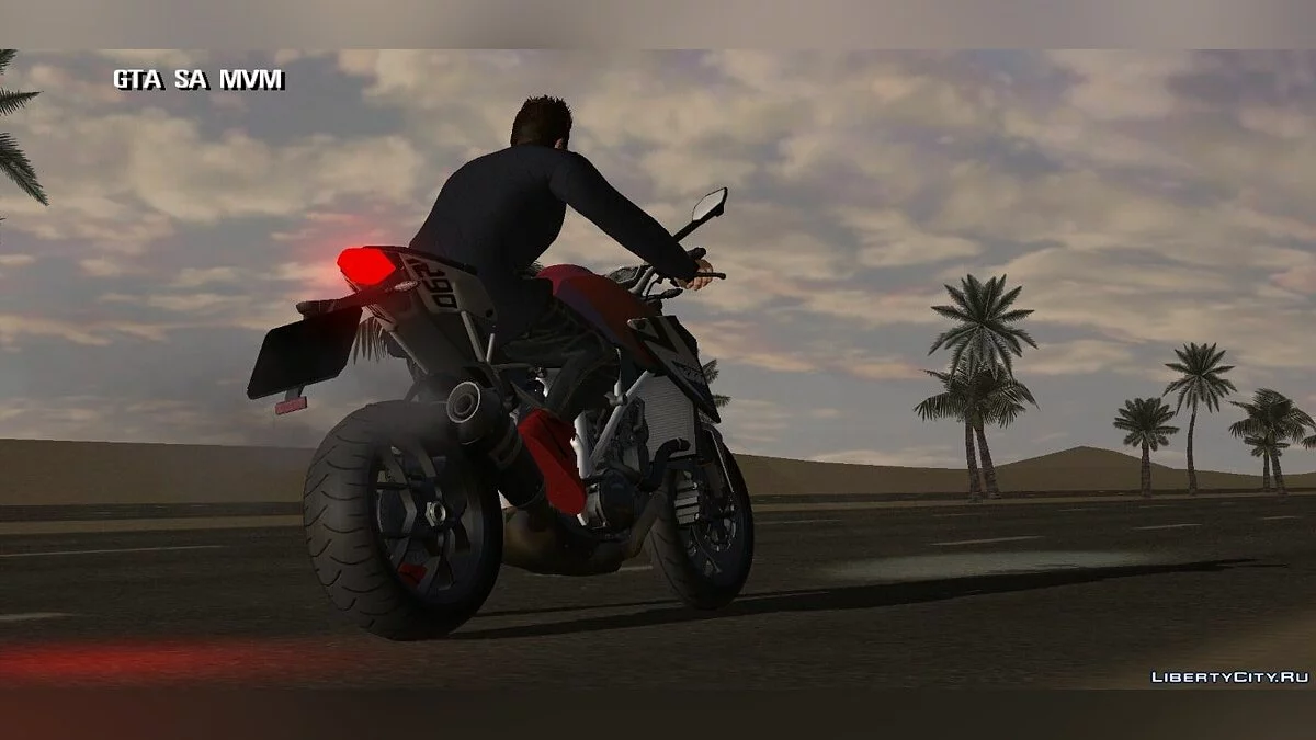 KTM 1290 SUPER DUKE / GTA San Andreas (iOS, Android)