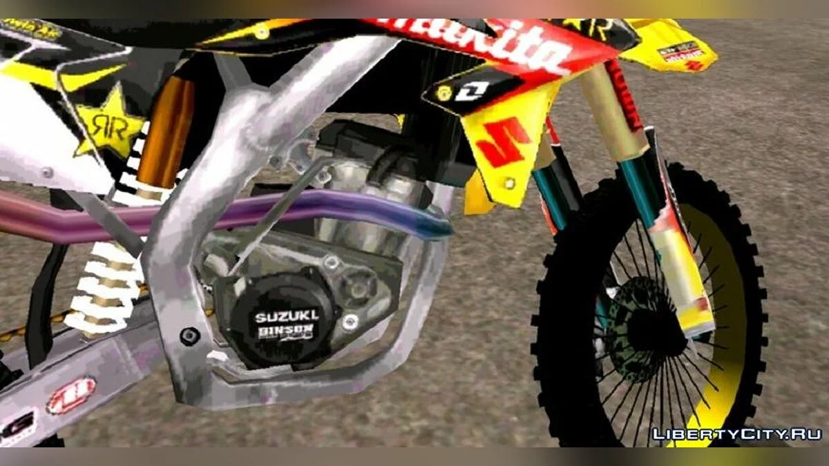 Suzuki RM-Z 450  / GTA San Andreas (iOS, Android)