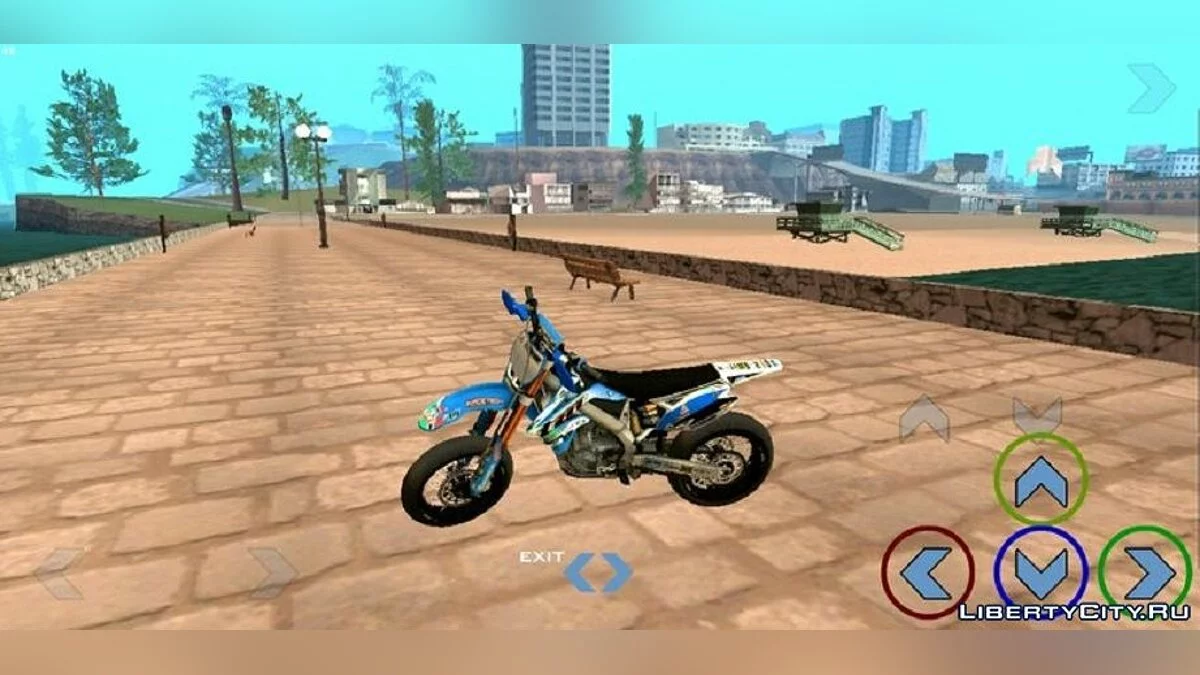 TM SUPERMOTO 450R  / GTA San Andreas (iOS, Android)