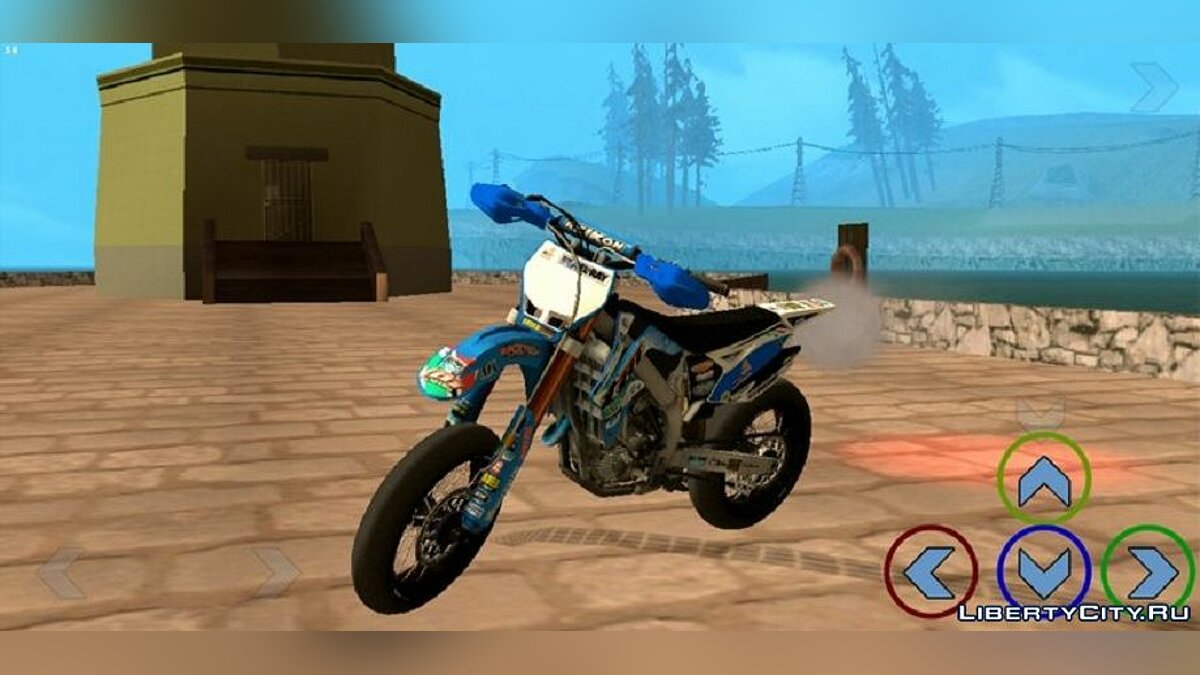 Скачать TM SUPERMOTO 450R для GTA San Andreas (iOS, Android)