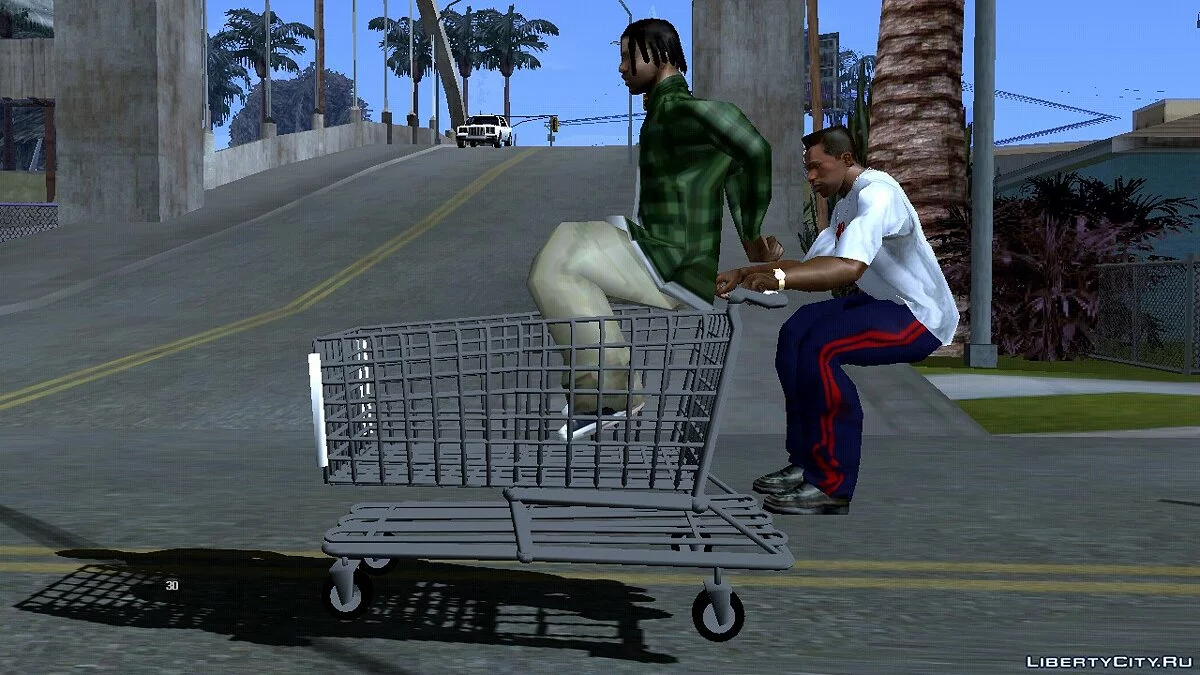 Продуктовая тележка  / GTA San Andreas (iOS, Android)