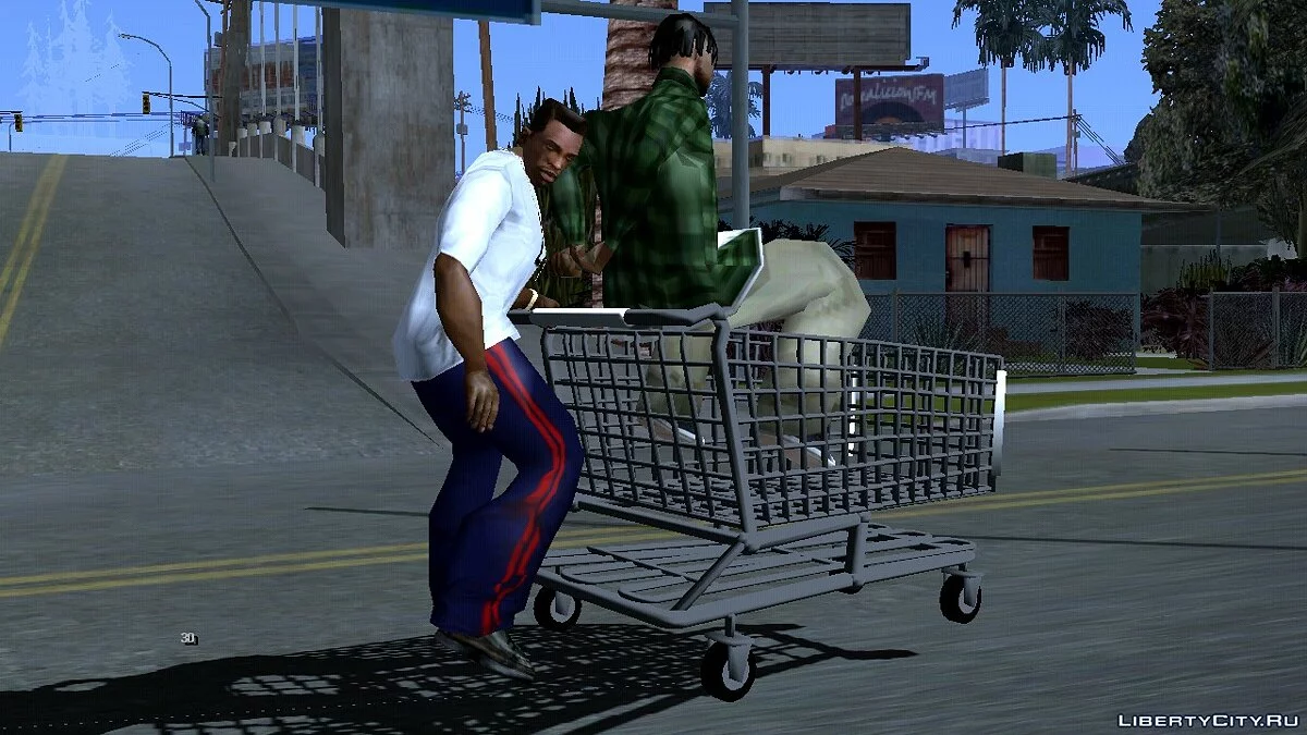 Продуктовая тележка  / GTA San Andreas (iOS, Android)