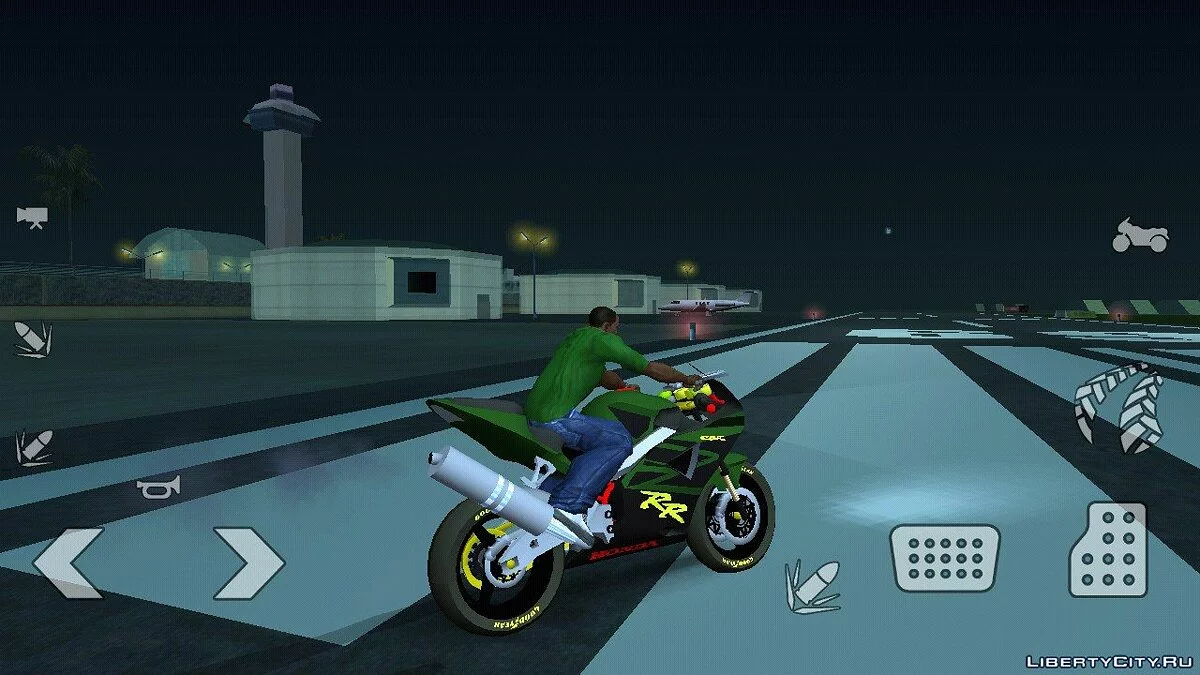 Cпортивный мотоцикл (только DFF) / GTA San Andreas (iOS, Android)