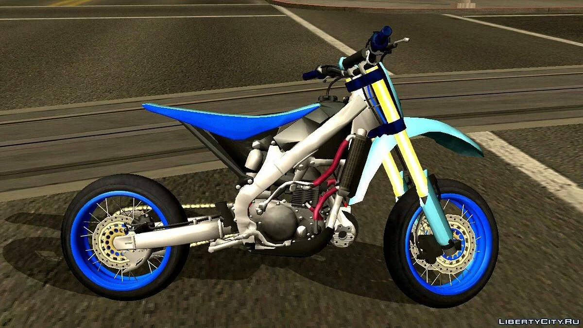 Honda CRF450 Turbo Supermoto (только DFF) / GTA San Andreas (iOS, Android)