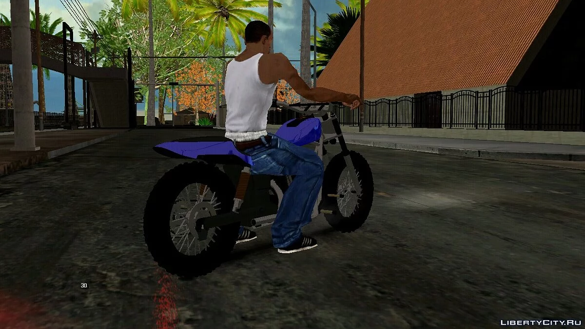 Мотоцикл из GTA 5 (только DFF) / GTA San Andreas (iOS, Android)