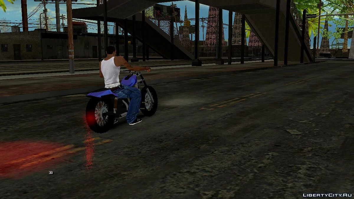 Мотоцикл из GTA 5 (только DFF) / GTA San Andreas (iOS, Android)