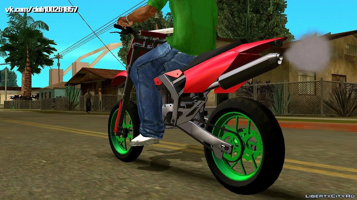 Sanchez из GTA 5 (только DFF) / GTA San Andreas (iOS, Android)