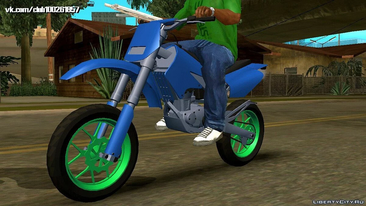 Sanchez из GTA 5 (только DFF) / GTA San Andreas (iOS, Android)