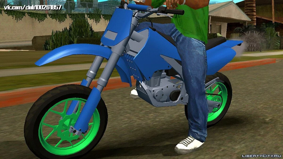 Sanchez из GTA 5 (только DFF) / GTA San Andreas (iOS, Android)