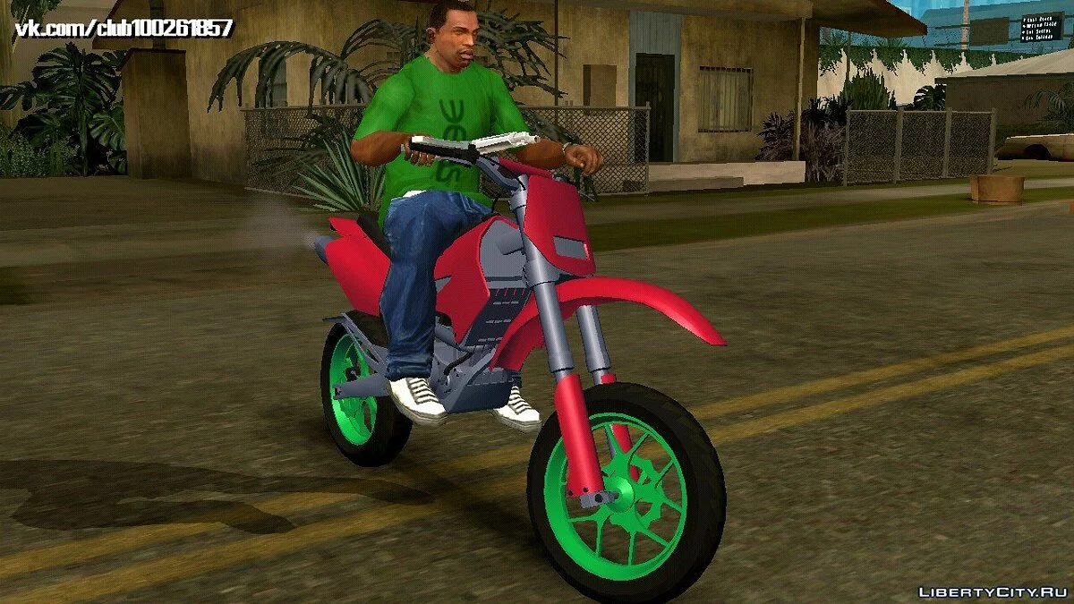 Sanchez из GTA 5 (только DFF) / GTA San Andreas (iOS, Android)