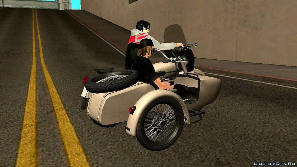 Ural sidecar (только DFF) / GTA San Andreas (iOS, Android)