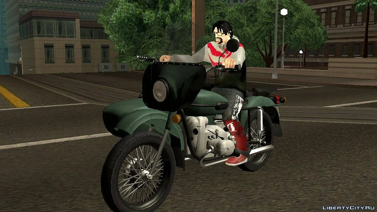 Ural sidecar (только DFF) / GTA San Andreas (iOS, Android)