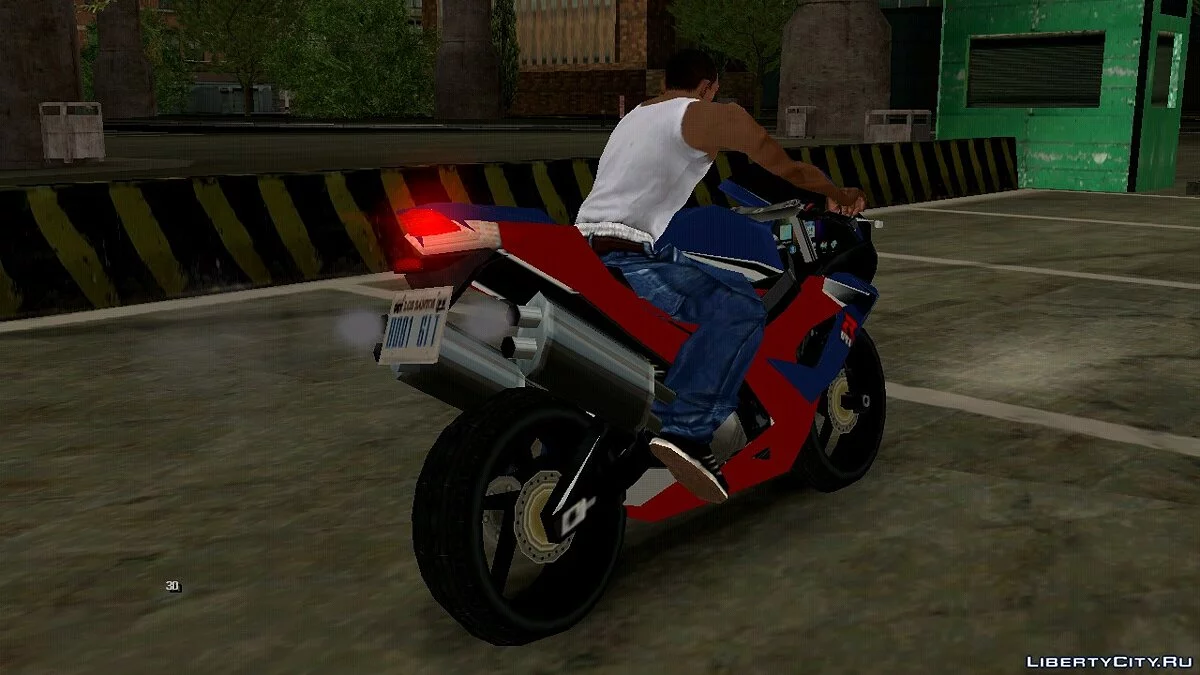 Yamaha FZ 1 G5X / GTA San Andreas (iOS, Android)