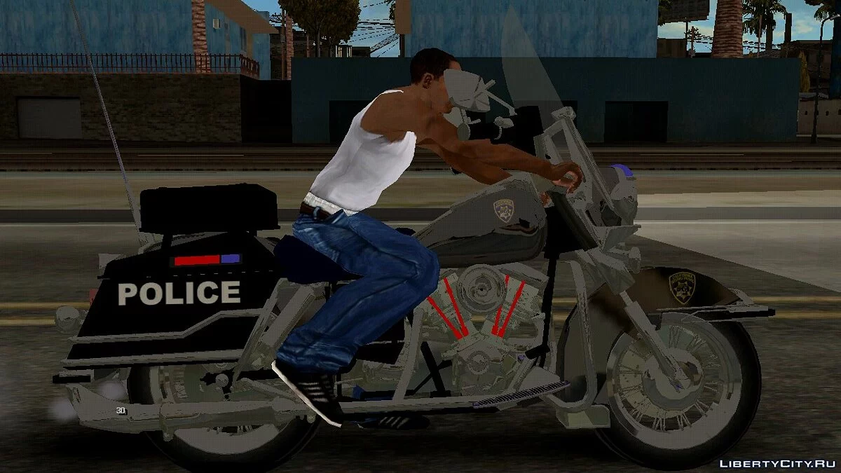 Harley-Davidson (Полиция) / GTA San Andreas (iOS, Android)