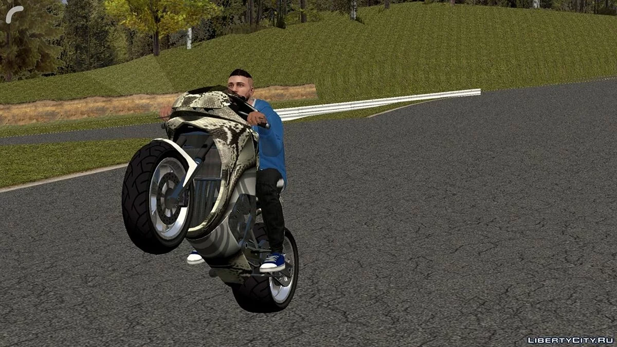 Мотоцикл / GTA San Andreas (iOS, Android)