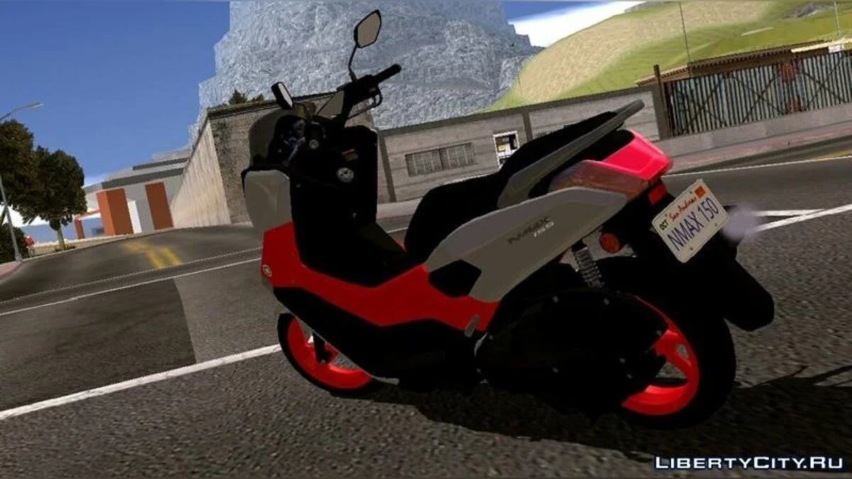 Yamaha NMAX 155 2018 / GTA San Andreas (iOS, Android)
