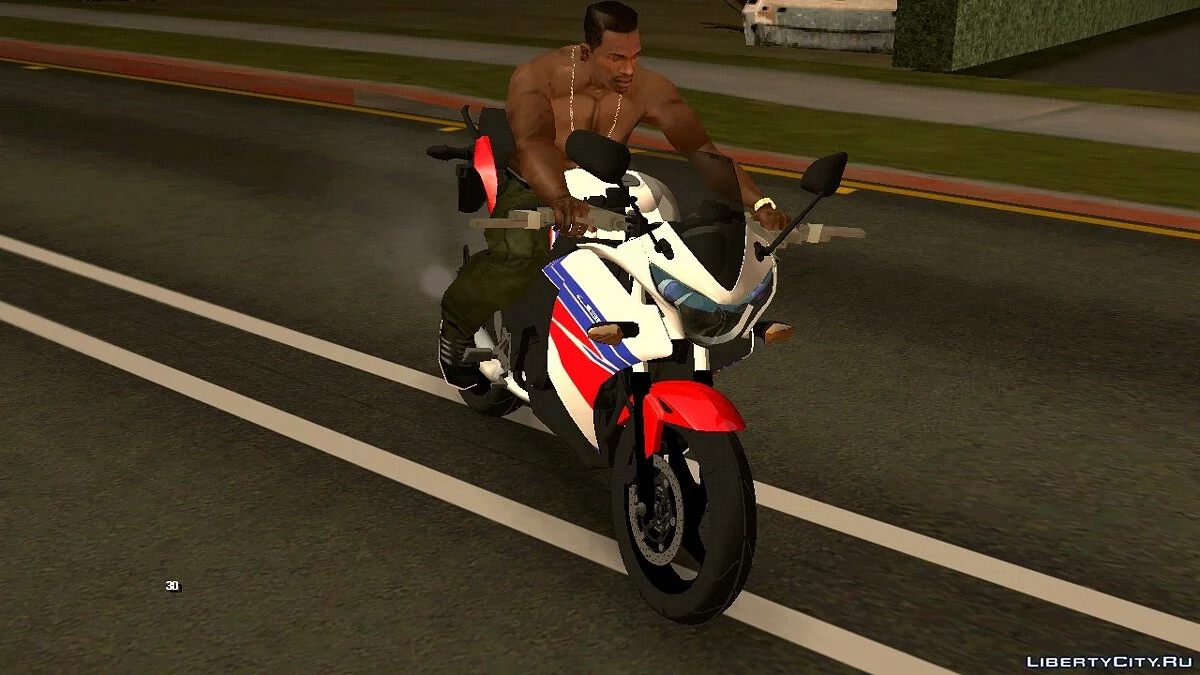 Honda CBR 125R HRC / GTA San Andreas (iOS, Android)