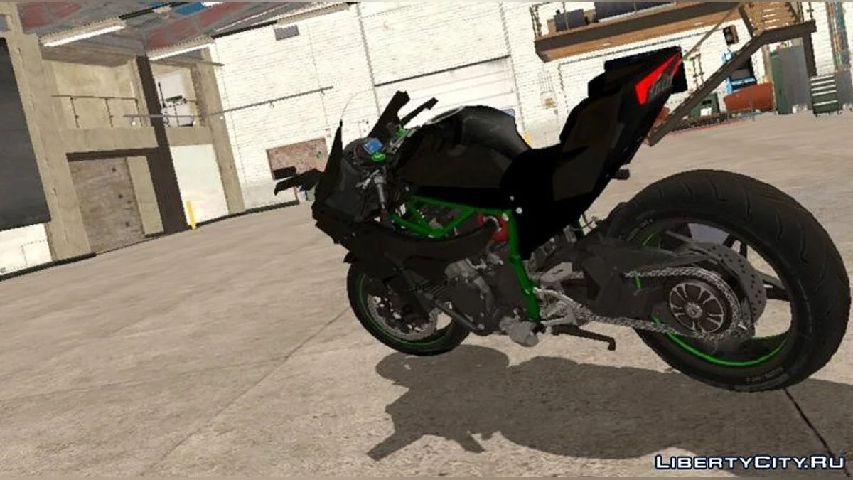 Kawasaki Ninja H2R 2015 / GTA San Andreas (iOS, Android)